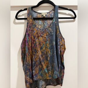 Lilly White Modern Camo Tank